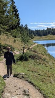 Foto von Martin Londgin entlang der Tour