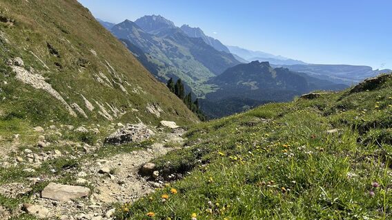 Foto von Rolf Limacher entlang der Tour