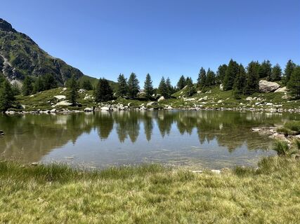 Photo de Heinrich Mocellini le long du parcours