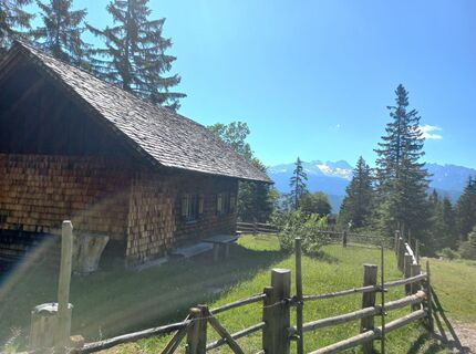 Foto von Angela hauser entlang der Tour