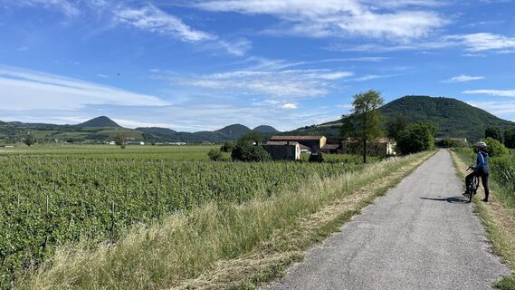 Foto von Gerhard Wipplinger entlang der Tour