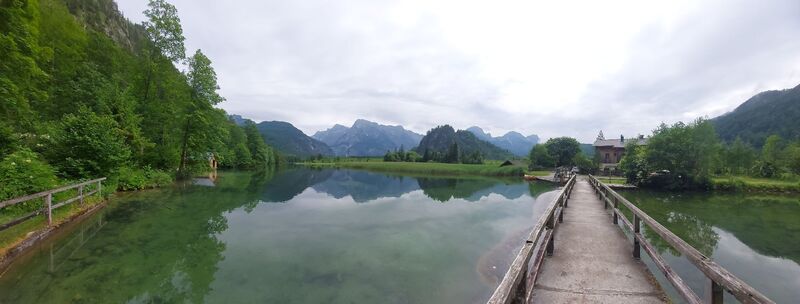 Foto von Johann Schallinger entlang der Tour