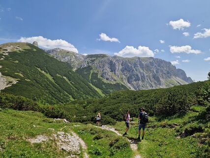 Foto von Peter Mandl entlang der Tour