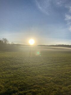 Zdjęcie z Sven Krieblin wzdłuż trasy