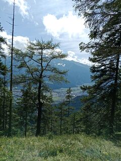 Photo de Ava le long du parcours
