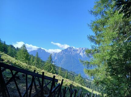 Foto von Jamie entlang der Tour