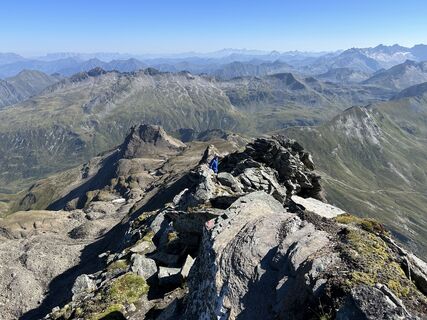 Photo de Elisabeth Stögmüller le long du parcours
