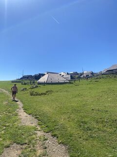 Foto de Sven Krieblin a lo largo del recorrido