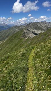 Foto van Florian Lukasser langs de tour