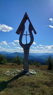 Foto von Sylvia Haingartner entlang der Tour