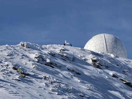 Zdjęcie z Sascha Kainz wzdłuż trasy