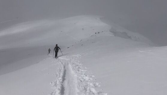 Foto von “Jerry” Brunetti entlang der Tour