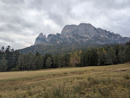 Foto von Angelika Perkmann entlang der Tour
