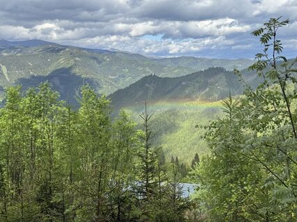Foto von Alois Moosmann entlang der Tour