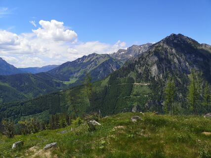 Foto von Peter Bacher entlang der Tour