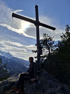 Foto von Magnus Moser entlang der Tour