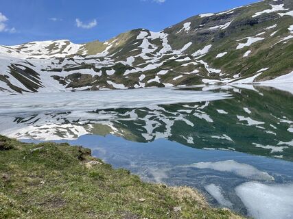 Photo de Bernhard Amacher le long du parcours