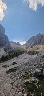 Photo de Magda le long du parcours