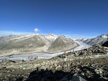 Foto de Heinrich Mocellini a lo largo del recorrido