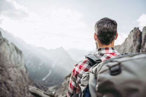 Weitblick auf der Gsengscharte