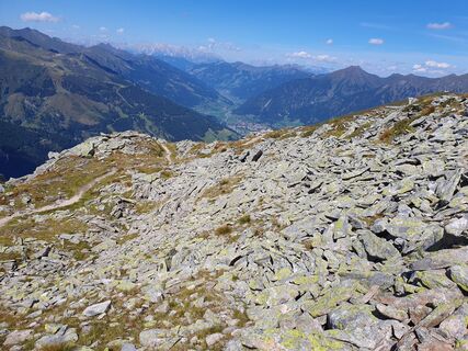Foto von Marie-Louise Kohn entlang der Tour