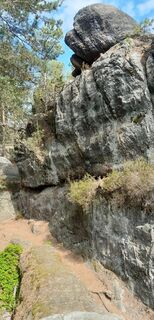 Photo de Steffen Evi Sacher le long du parcours