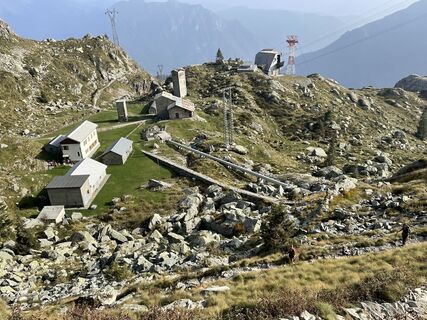 Foto von Marilena Locatelli entlang der Tour