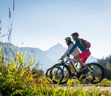 Auf dem Bodensee-Königssee-Radweg