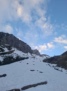 Foto von Karl-Heinz Martin entlang der Tour