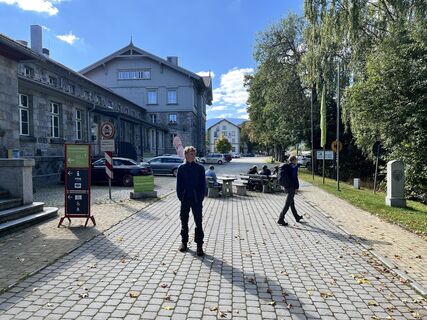 Foto de Stefan Huth a lo largo del recorrido