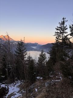 Photo de David Kunesch le long du parcours