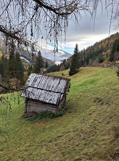 Foto von Dagmar Hofer entlang der Tour