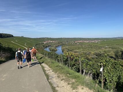 Foto de Thomas Trautwein a lo largo del recorrido