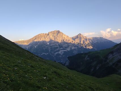 Photo de Peter Seliner le long du parcours