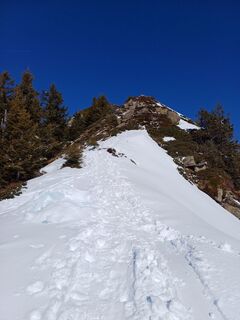 Fotografia z Marlyse Leu na trase