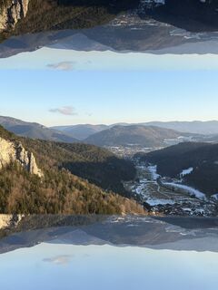 Foto de Kate Rusakova a lo largo del recorrido