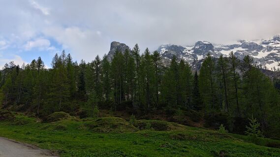 Foto von Matteo Pirola entlang der Tour