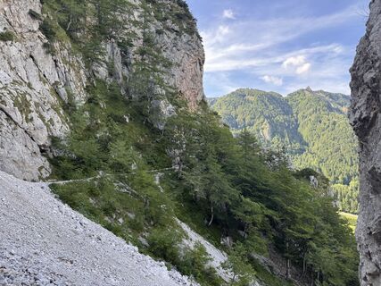 Foto von Anne Kathrin Winter entlang der Tour