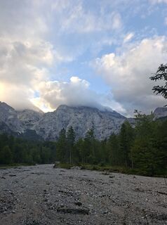 Foto von Johannes entlang der Tour