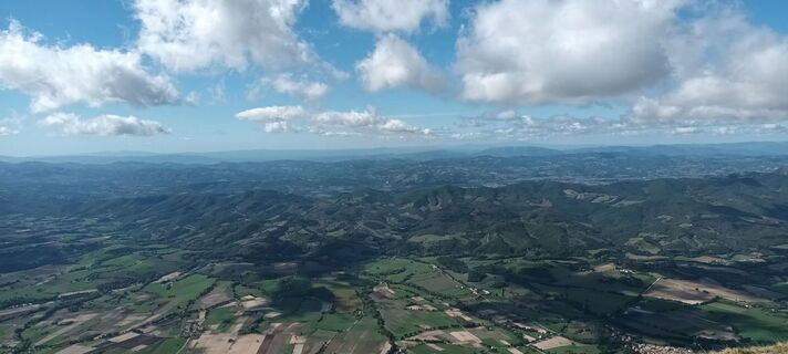 Foto von Gabriele Cucchi entlang der Tour