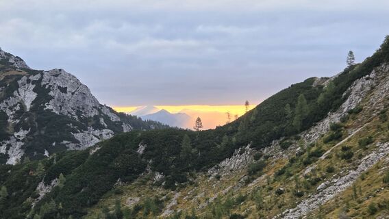 Foto von Klementina Gartner entlang der Tour