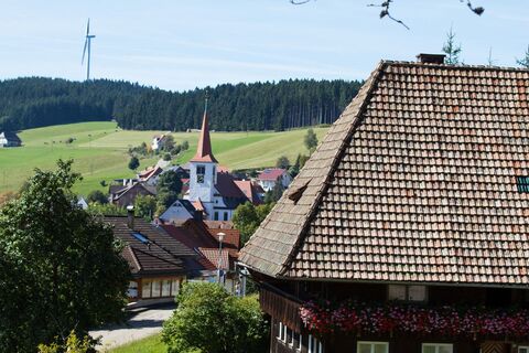 Schonach mit Blick vom Grubweg