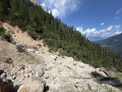 Foto de Thorsten Tom Freund a lo largo del recorrido
