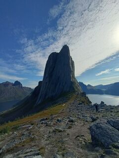 Foto von Anna entlang der Tour