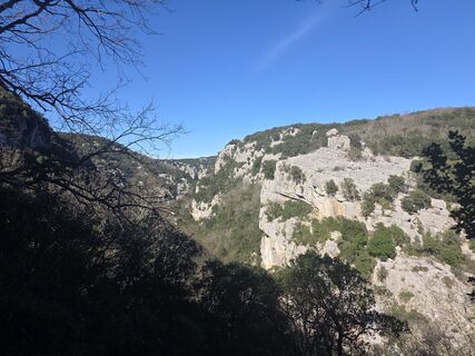Photo de Adrien Garniron le long du parcours