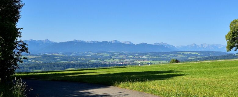 Photo de Thomas Schekira le long du parcours