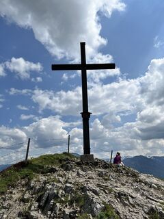 Foto von Kerstin Albrecht entlang der Tour