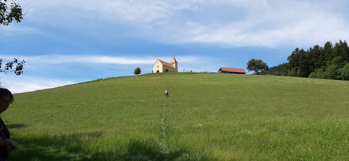 Foto von Monika Freidlmf entlang der Tour