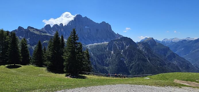 Foto von Federico Trombetta entlang der Tour
