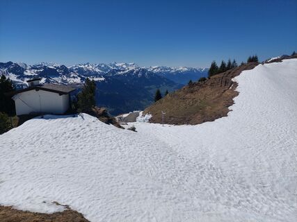 Foto von Erich Martin entlang der Tour